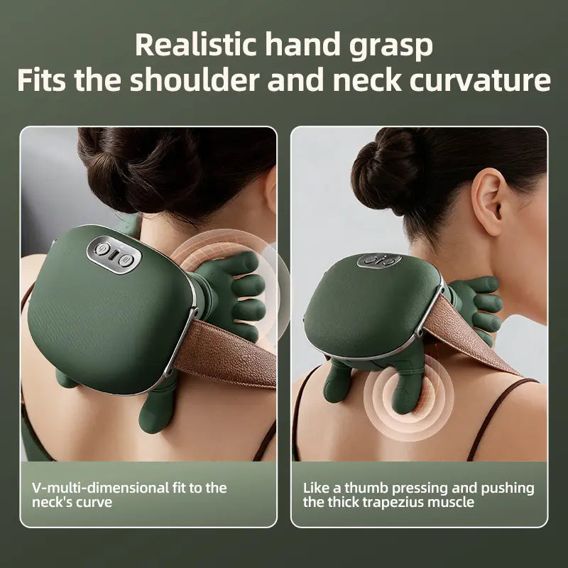 Bionic Hand Neck & Shoulder Massager with Heat