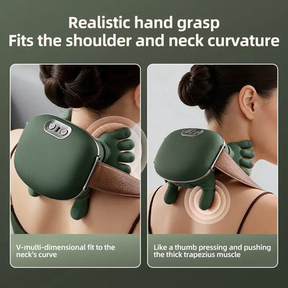 Bionic Hand Neck & Shoulder Massager with Heat